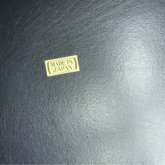 Japan Lacquerware Black Blue Tray Gold Leafing Trees Srednick Collection Forest - Picture 5 of 13